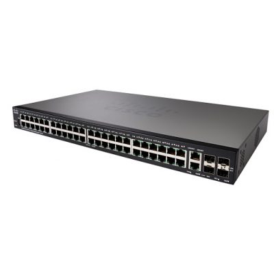 Cisco 52-Port Gigabit Managed Switch – SG350-52-K9