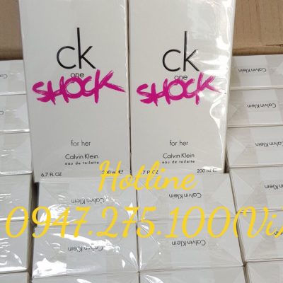 CK One Shock for her