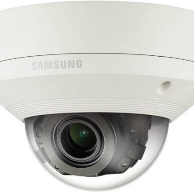 Camera IP Dome 4K hồng ngoại 12 Megapixel Hanwha Techwin WISENET PNV-9080R/KAP