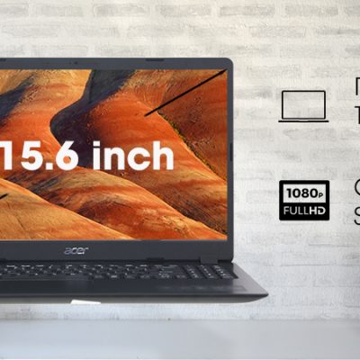 Laptop Acer Aspire 3 A315-54K-37B0 (NX.HEESV.00D) (15.6″ FHD/i3-8130U/4GB/256GB SSD/Intel UHD/Win10/1.7kg)