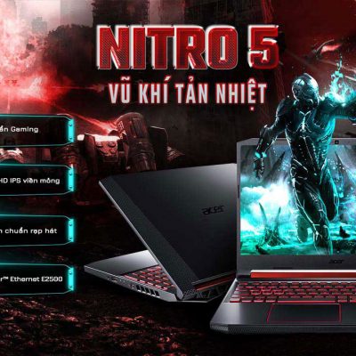 Laptop Acer Nitro 5 AN515-43-R9FD (NH.Q6ZSV.003) (15.6″ FHD/R5 3550H/8GB/512GB SSD/GeForce GTX 1650/Win10/2.3kg)