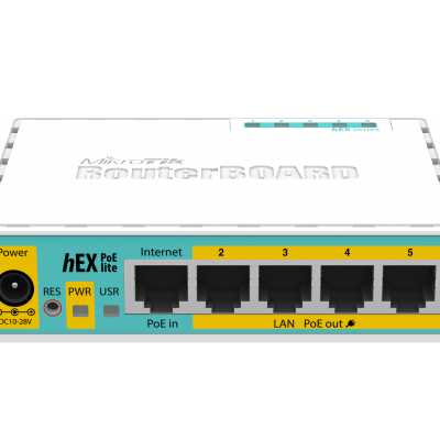 Router Mikrotik RB750Upr2 (hEX PoE lite)