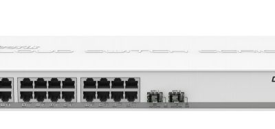 Router Switch Mikrotik CSS 326-24G-2S+RM (24-Port 10/100/1000 Ethernet+2-Port SFP)