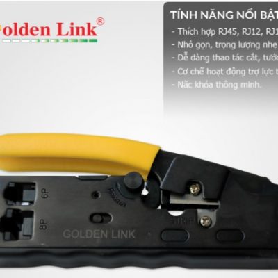 Kìm bấm mạng GOLDEN LINK-Modular Crimping Tool
