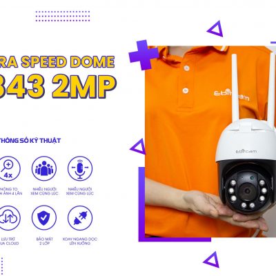 Camera Speed Dome EBITCAM ET843 (2.0MP)