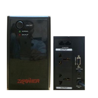 Bộ nguồn lưu điện 800VA UPS ZLPOWER HQ800