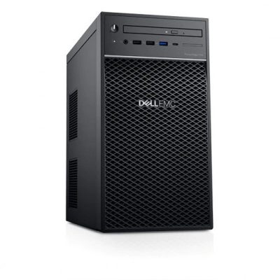 Máy chủ Dell PowerEdge T40  (Xeon E-2224G 3.5GHz/ 8GB DDR4 2666MT/ 1TB 7200 Entry SATA 3/ DVDRW/ Single Power 300W/ No OS)