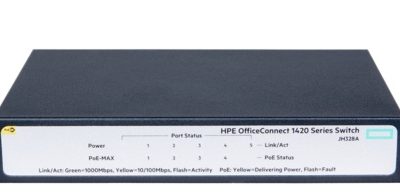 HP 1420 OfficeConnect 5-port Gigabit PoE+ Switch JH328A