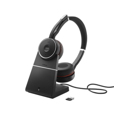 Tai Nghe Jabra Evolve 75 Include Changing Stand MS Stereo