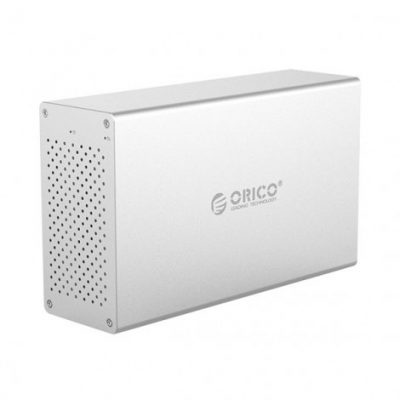 HDD BOX ORICO WS200RU3 (Hộp ổ cứng 3.5″ 2 khe cắm SATA 3 USB 3.0 Type B )