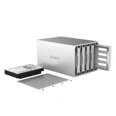 HDD BOX ORICO WS500RU3 (Hộp ổ cứng 3.5″ 5 khe cắm SATA 3 USB 3.0 Type B)