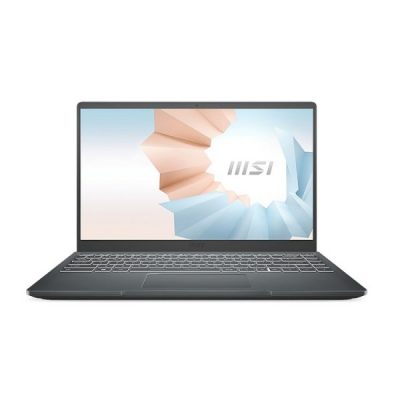 Laptop MSI Modern 14 B5M (Ryzen5 5500U, 8GB RAM, 512 SSD, Radeon, 14 inch FHD, Win 10, Xám)