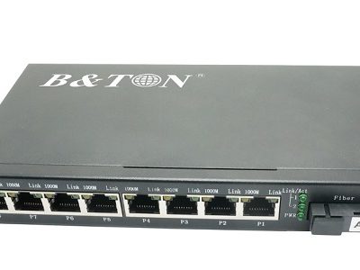 Chuyển đổi Quang-Điện Media Converter Unmanaged Fiber Switch BTON BT-928GS-20