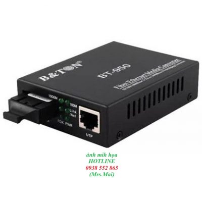 Chuyển đổi quang điện 2 sợi quang 10/100/1000M BTON BT-950 GS-20