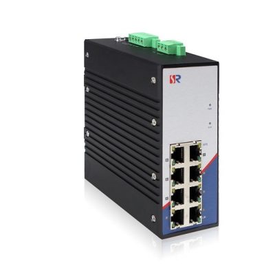 8-port 10/100/1000Base-T(X) Industrial DIN-Rail Switch WINTOP YT-RS208-8GT