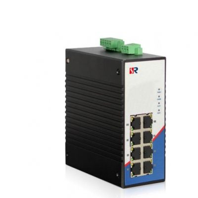 8-port 10/100Base-T(X) Industrial DIN-Rail Switch WINTOP YT-RS208-8T