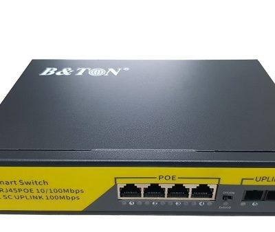 4-port 10/100Mbps PoE Switch BTON BT-D6104FE-20