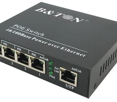 4-port 10/100/1000Mbps PoE Switch BTON BT-6005GE