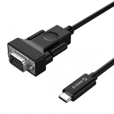 Cable chuyển đổi Type C sang Cổng VGA Orico XC-202-18 dài 1.8m
