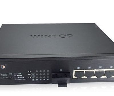 4-Port 10/100/1000Base-T(X) + 2-Port 1000Base-F(X) Switch WINTOP YT-DS606-2GF4GT