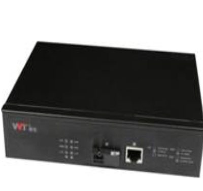 1-port 10/100/1000Base-T(X)+1-port 1000Base PoE Switch WINTOP YT-MC102-1GF1GT-AT