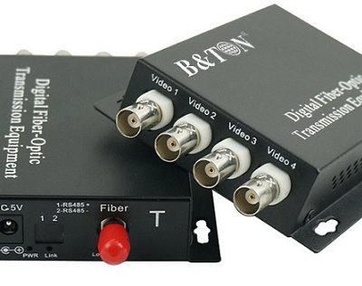 Chuyển đổi Quang-điện Video và Audio 4 kênh Converter BTON BT-4V1D1A↑↓F-T/R