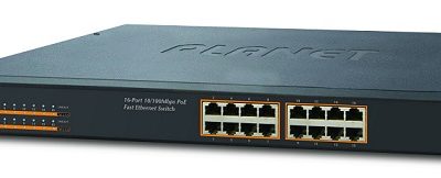 16-port 10/100Mbps PoE Switch PLANET FNSW-1600P