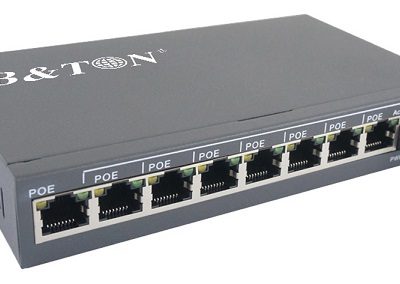 8 port 10/100Mbps PoE Switch BTON BT-6108FE-25