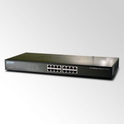 16-Port 10/100Base-TX Fast Ethernet Switch PLANET FNSW-1601