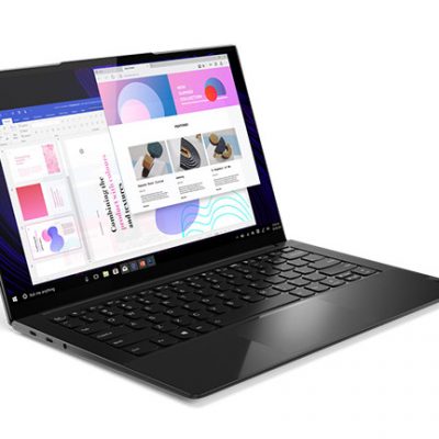 Laptop Lenovo Yoga Slim 9 14ITL5 (82D1004JVN)/ Shadow Black/ Intel Core i7-1165G7 (up to 4.70 Ghz, 12 MB)/ RAM 16GB LP4X/ 1TB SSD/ 14 inch 4K/ Touch/ Intel Iris Xe Graphics/ 4 Cell 63.5 Whrs/ Win 10H/ 2 Yrs