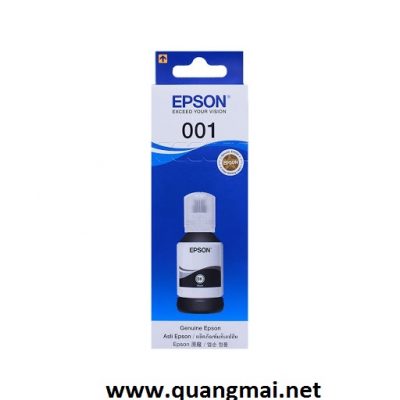 Mực in EPson màu đen – C13T03Y100-Ink bottle Black dùng cho máy in Epson L4150/l4160/L6160/L6170/L6190