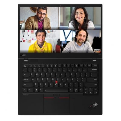 Laptop Lenovo ThinkPad X1 Carbon 8 (20U90081VN)/ Black/ Intel Core i5-10210U(1.6GHz/6MB)/ RAM 8GB LPDDR3/ 512GB SSD/ Intel UHD Graphics/ 14 inch WQHD/ FP/ 4 Cell 51 Whr/ Win 10 Pro/ 3 Yrs