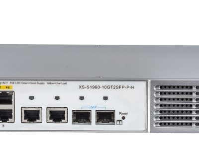 8-port 10/100/1000 Base-T Managed PoE Switch RUIJIE XS-S1960-10GT2SFP-P-H