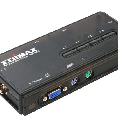 350MHz High Bandwidth 4 Ports PS/2 KVM Switch EDIMAX EK-PSK4