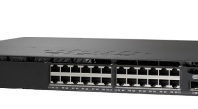 24-Port Ethernet PoE Switch Cisco Catalyst WS-C3650-24PS-S
