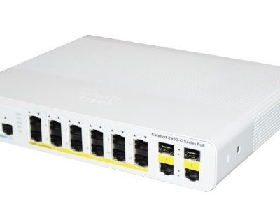 12-Port Fast Ethernet Switch Cisco Catalyst WS-C2960C-12PC-L 