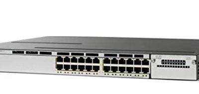24-Port 10/100/1000 Ethernet PoE Switch Cisco Catalyst WS-C3750X-24P-E