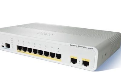 8-Port 10/100/1000 Gigabit Ethernet Switch Cisco Catalyst WS-C2960CG-8TC-L