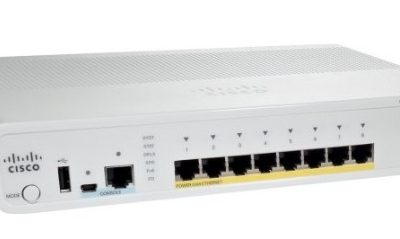 8-Port Fast Ethernet Switch Cisco Catalyst WS-C3560C-8PC-S  