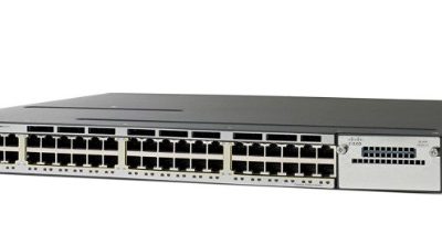 48-Port 10/100/1000 Ethernet PoE Switch Cisco Catalyst WS-C3750X-48PF-E