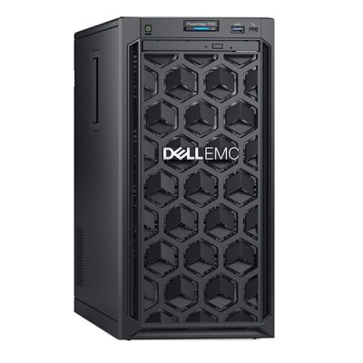 Máy tính chủ Dell PowerEdge T140 Server/Intel Xeon E-2234,up to 4×3.5/8GB/1TB 7.2K SATA Cab/iDrac9Ba/DVDRW/2x1GbE LOM/365W/4YrPro