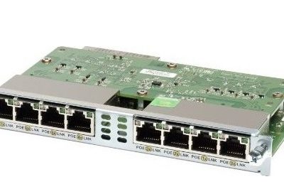 8-port Cisco Gigabit Ethernet Enhanced High-Speed WAN Interface Cards EHWIC-D-8ESG