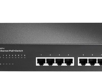 8-Port Fast Ethernet with 4 PoE+ ports EDIMAX ES-1008PH