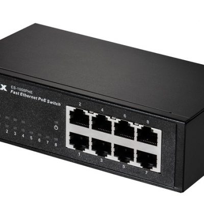 8-Port Fast Ethernet with 4 PoE ports EDIMAX ES-1008PHE