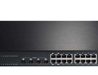 24-Port Gigabit PoE+ with 4 SFP Slots Web Smart Switch EDIMAX ES-5824PG