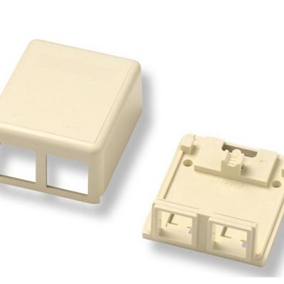 2-Port Surface Modular Jack Box COMMSCOPE (1116698-1)