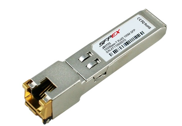 100% Compatible HP J8177C 1G SFP RJ45 Transceiver - 1-Pack