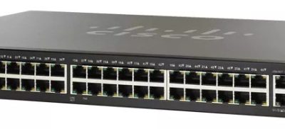 48-port 10/100Mbps + 4-Port Gigabit Stackable Managed Switch Cisco SF500-48-K9-G5