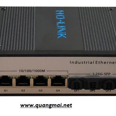 Switch công nghiệp Gnetcom G-IES4SFP4EG-20S ( 4 cổng Ethernet + 4 cổng quang SFP)