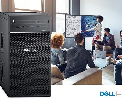 Sever Dell T140 (Intel Xeon E-2224/8GB/1TB 7.2K RPM SATA/PERC H330/DVDRW/4Yrs Pro) (42DEFT140-802)